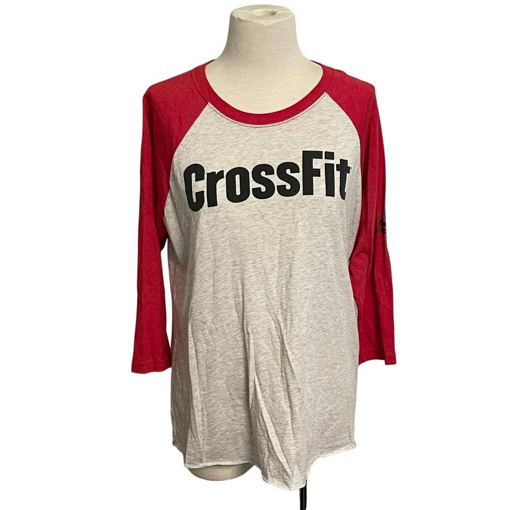 Reebok 2018‎ Crossfit Games TShirt Women’s Red and Gray Size Medium